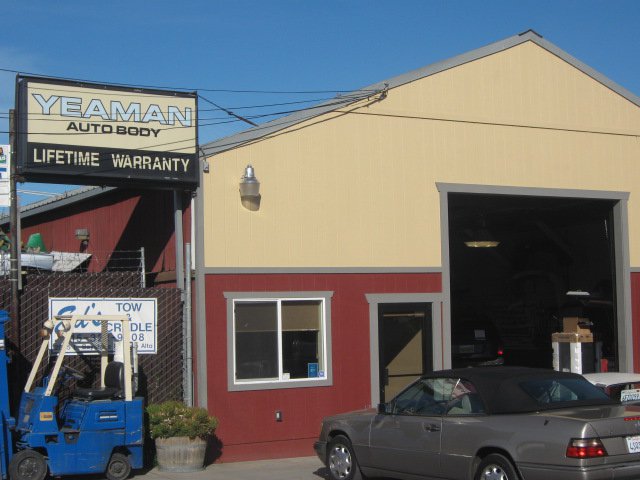 Scott Yeaman, Yeaman Auto Body Yeaman Auto Body, Palo Alto CA, 94303, Auto Body Shop, dent removal, auto glass repair, Collision Repair and Auto Paint Shop