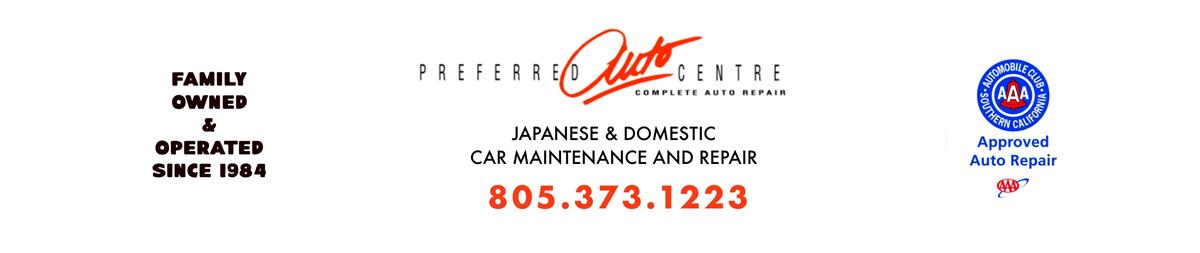 Preferred Auto Centre, Thousand Oaks CA and Westlake Village CA, 91362 and 91359, Auto Repair, Brake Repair, Engine Repair, Transmission Repair and Auto Electrical Service