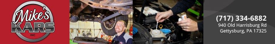 Mike&#039;s KARS Inc., Gettysburg PA, 17325, Automotive repair, Truck Repair, Brake Repair, Maintenance & Electrical Diagnostic, Engine Repair, Tires, Transmission Repair and Repair