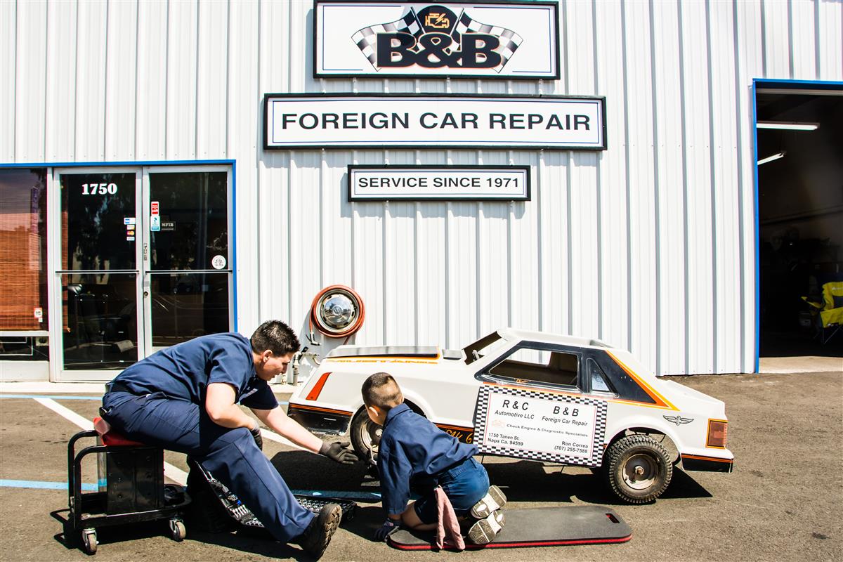B&amp;B Foreign Car Repair, Napa CA, 94559, Auto Repair, Tire and Alignment Service, Brake Service, Routine Maintenance, Advanced Diagnostics and Engine Repair