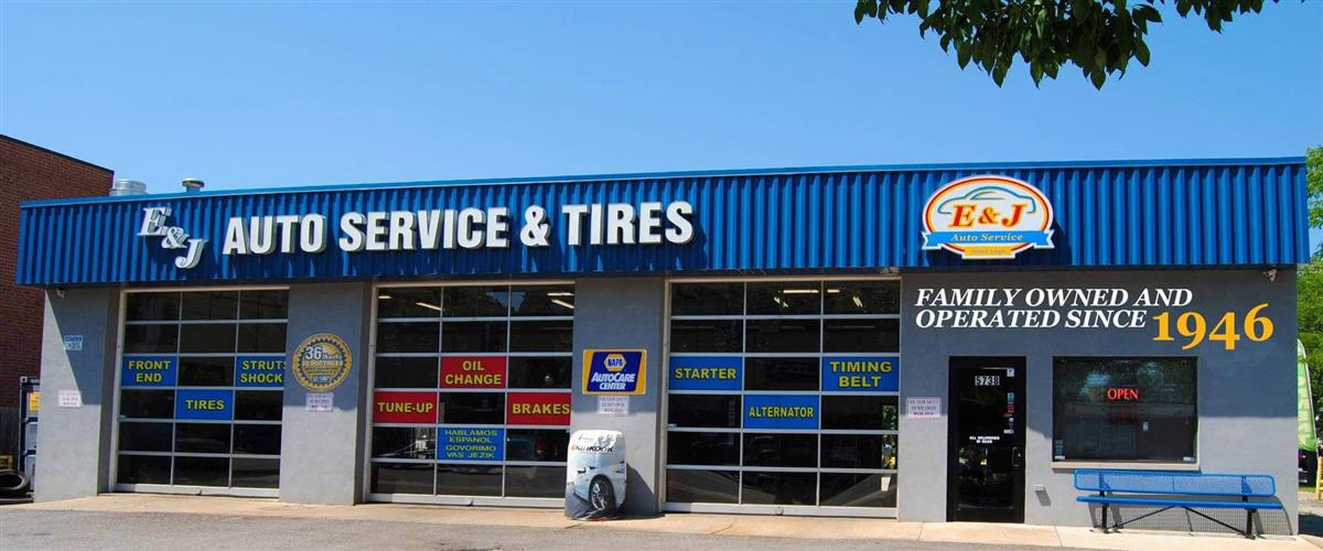 E &amp; J Auto Service, Chicago IL, 60634, Auto Repair, Tire and Alignment Service, Brake Service, Routine Maintenance, Advanced Diagnostics and Engine Repair