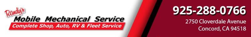 Randy&#039;s Mobile Auto Repair, Concord CA, 94518, Auto Repair, Brake Repair, RV Repair, Ford Repair and Engine Repair