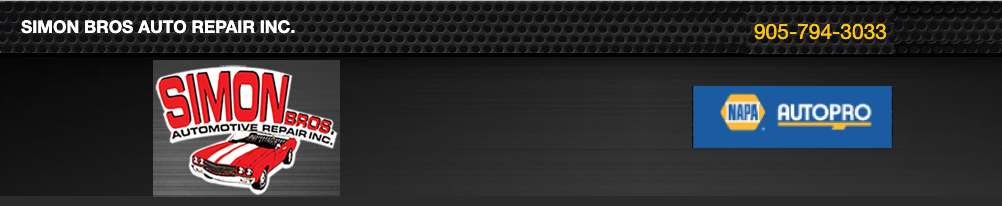 Simon Bros. Automotive Repair Inc., Brampton ON, L6T 5J6, Auto Repair, Tire and Alignment Service, Brake Service, Routine Maintenance, Advanced Diagnostics and Engine Repair