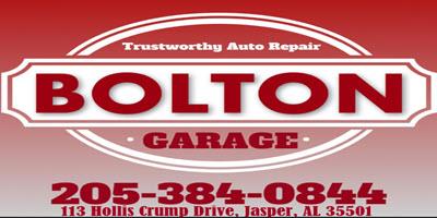 Bolton Garage, Jasper AL, 35501, Auto Repair